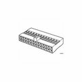 Fci Board Connector, 64 Contact(S), 2 Row(S), Female, 0.1 Inch Pitch, Crimp Terminal, Latch, Black 65846-009LF